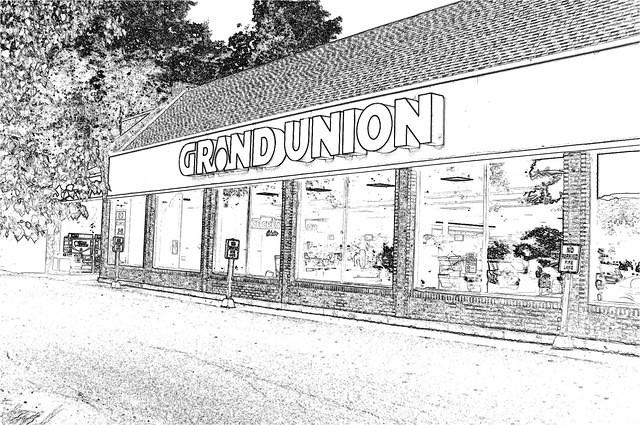Brandon store front b&w